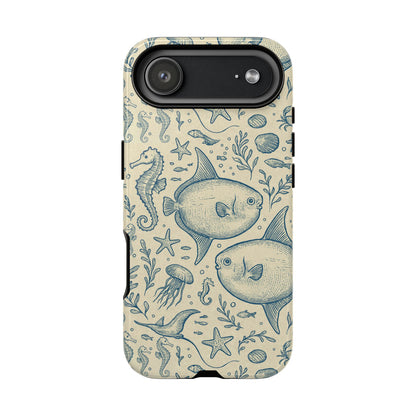 Phone Case - Mola Mola Tough Case - Ocean Sunfish, Sea Theme