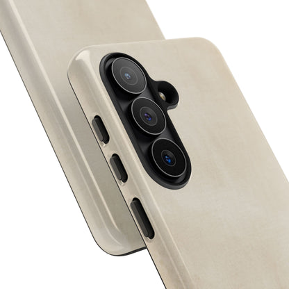 Beige Linen Phone Case | Minimalist Neutral iPhone Case | Soft Luxury Aesthetic