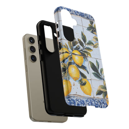 Mediterranean Lemon Tile Phone Case