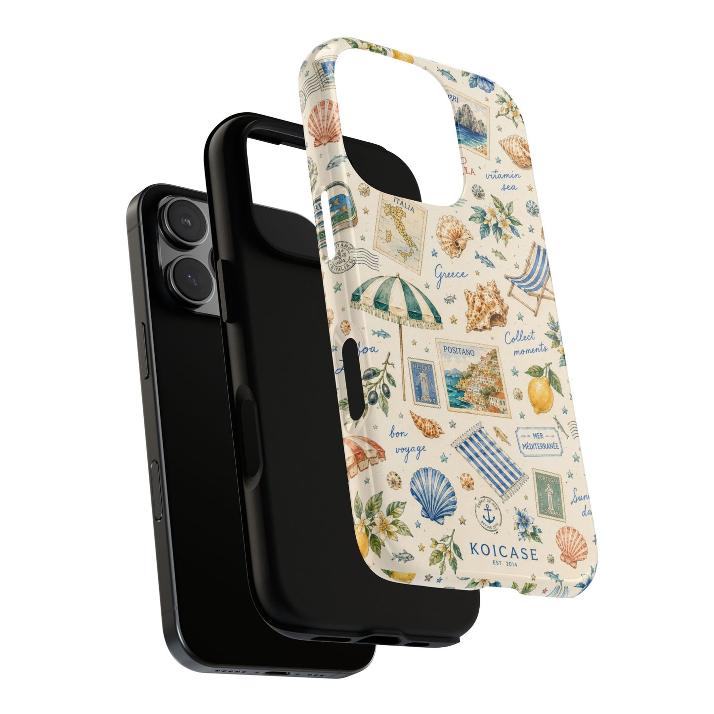 Mediterranean Travel Phone Case | Italian Summer Postcard Amalfi Coast Aesthetic