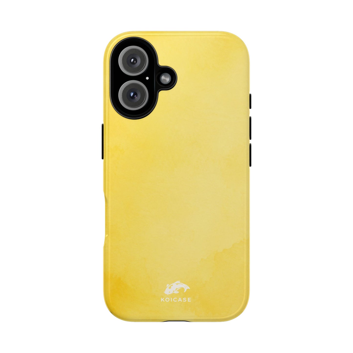 Watercolour Lemon Yellow Phone Case, Minimalist Coastal Summer