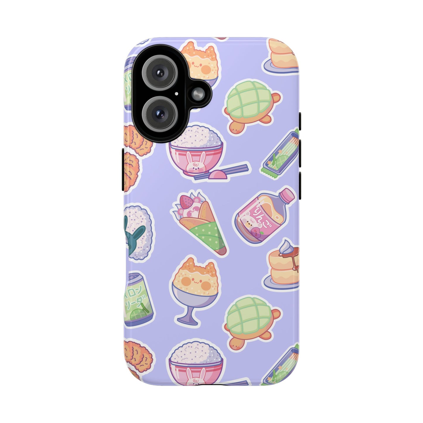 Periwinkle Tough Phone Case - Kawaii Japanese Snacks