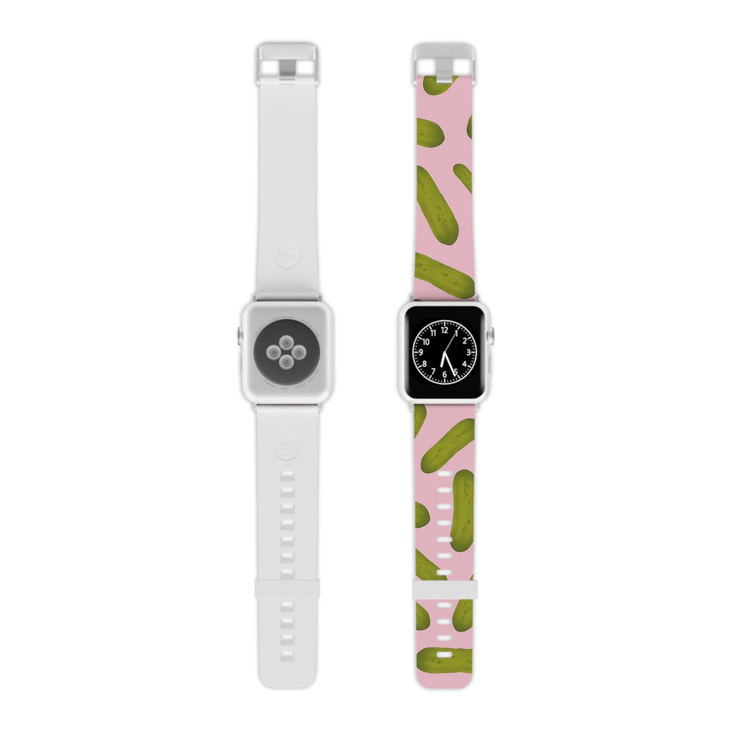 Pickles on Pink Apple Watch Band