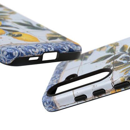 Mediterranean Lemon Tile Phone Case