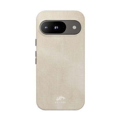 Beige Linen Phone Case | Minimalist Neutral iPhone Case | Soft Luxury Aesthetic