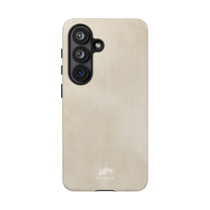 Beige Linen Phone Case | Minimalist Neutral iPhone Case | Soft Luxury Aesthetic