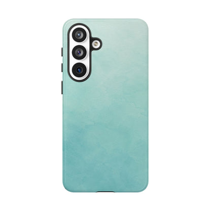 Seafoam Blue Phone Case, Minimalist Coastal Maldives Blue iPhone Case