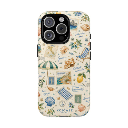 Mediterranean Travel Phone Case | Italian Summer Postcard Amalfi Coast Aesthetic