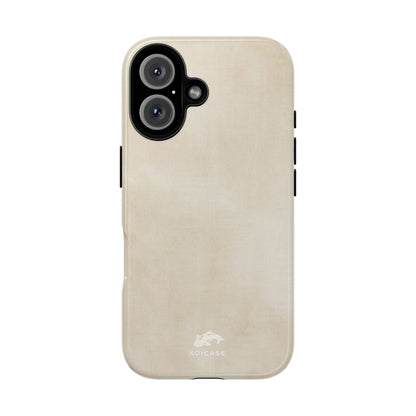 Beige Linen Phone Case | Minimalist Neutral iPhone Case | Soft Luxury Aesthetic