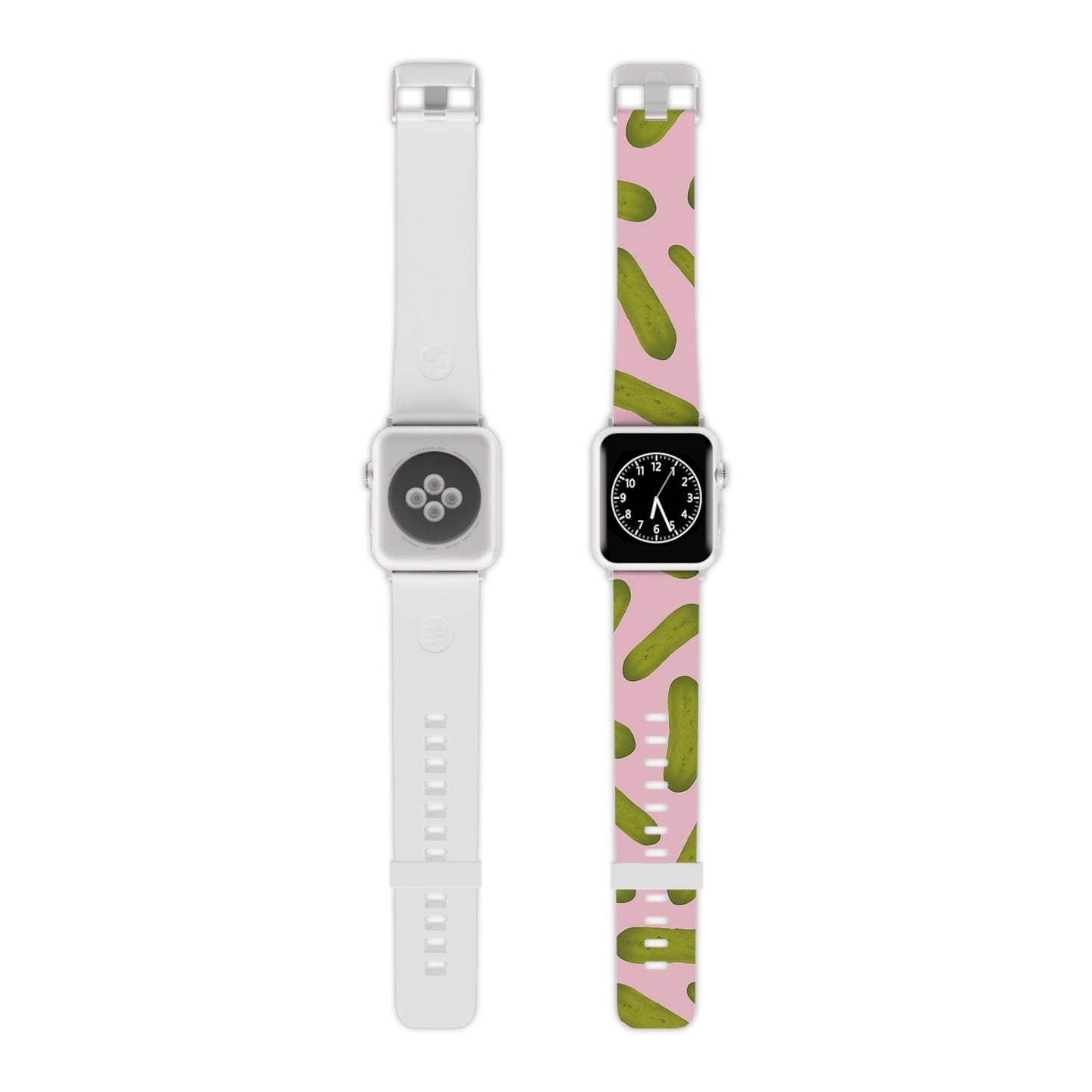 Pickles on Pink Apple Watch Band