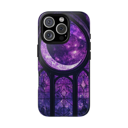 Purple Gothic Stained Glass Phone Cases