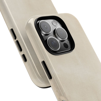 Beige Linen Phone Case | Minimalist Neutral iPhone Case | Soft Luxury Aesthetic