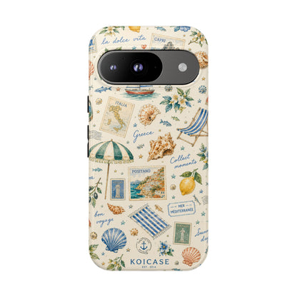 Mediterranean Travel Phone Case | Italian Summer Postcard Amalfi Coast Aesthetic