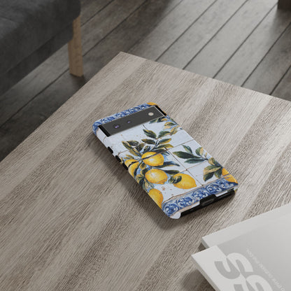 Mediterranean Lemon Tile Phone Case