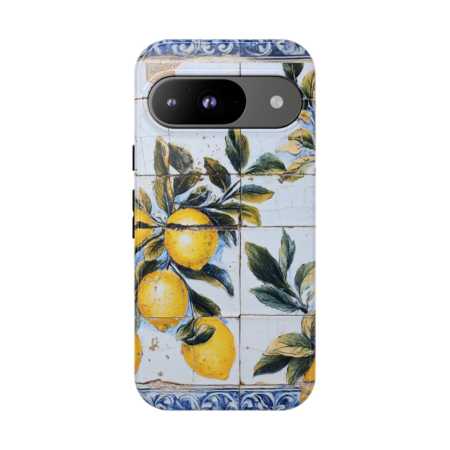 Mediterranean Lemon Tile Phone Case
