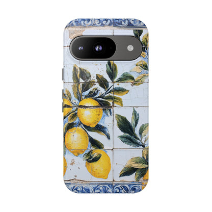 Mediterranean Lemon Tile Phone Case