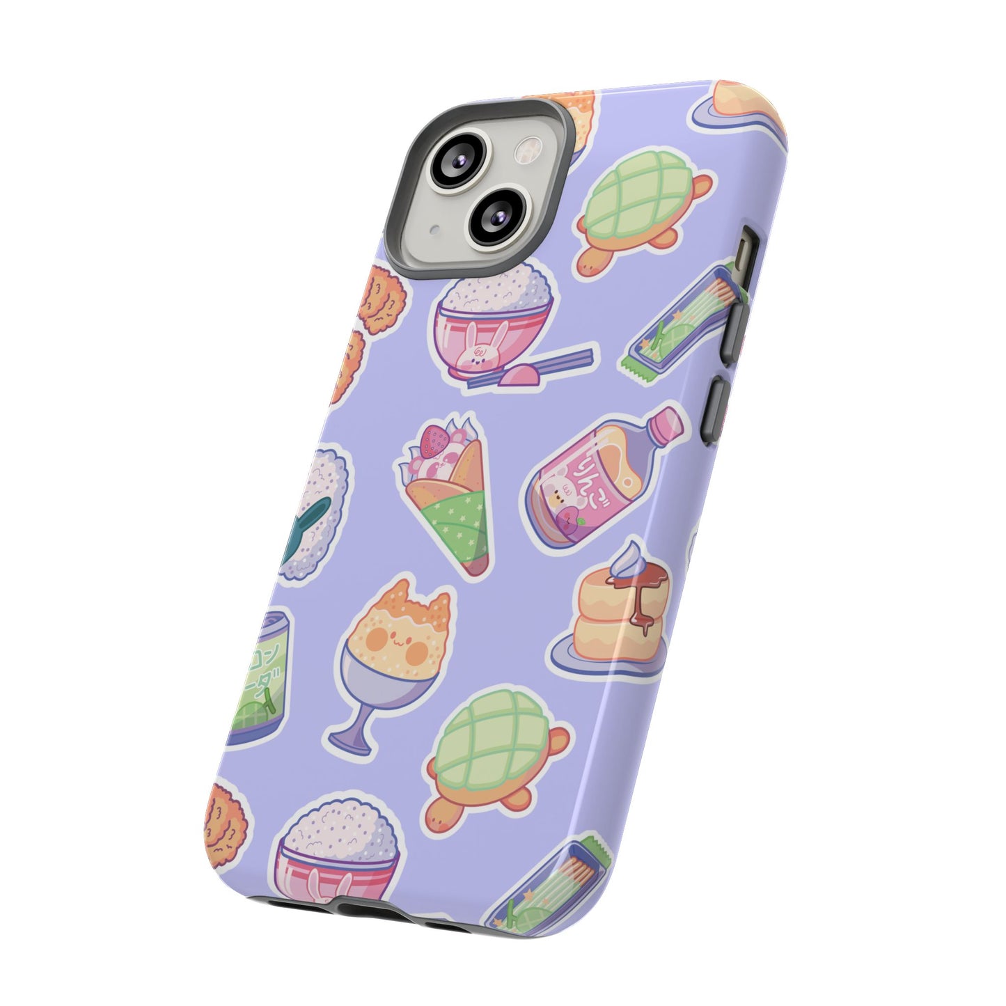 Periwinkle Tough Phone Case - Kawaii Japanese Snacks