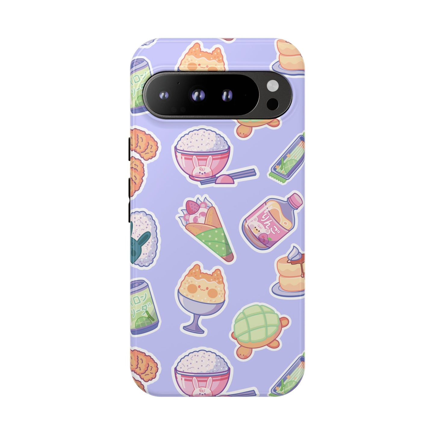 Periwinkle Tough Phone Case - Kawaii Japanese Snacks