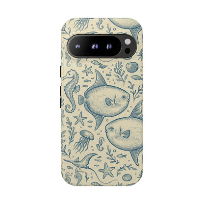 Phone Case - Mola Mola Tough Case - Ocean Sunfish, Sea Theme