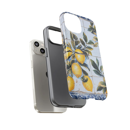 Mediterranean Lemon Tile Phone Case