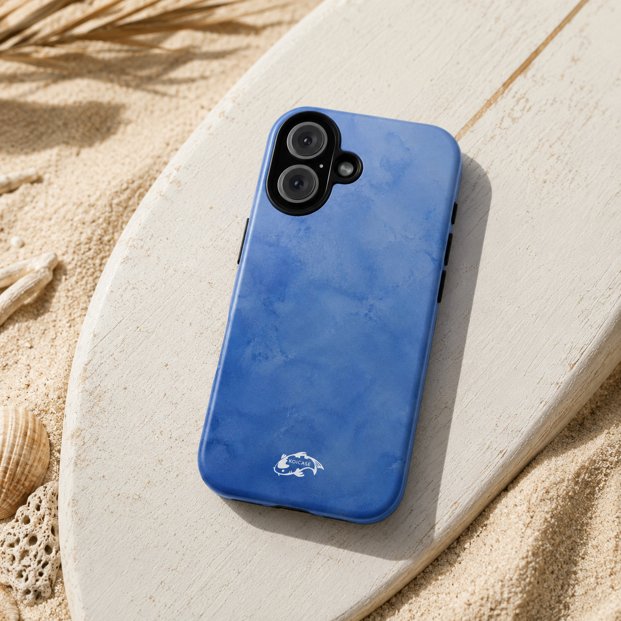 Porcelain Blue Phone Case | Minimalist Coastal Blue
