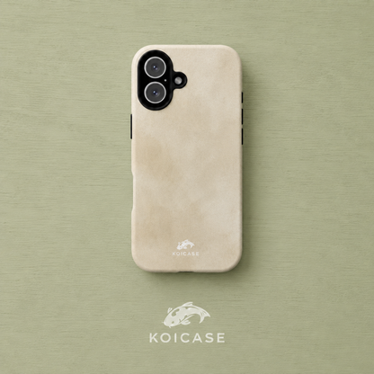 Beige Linen Phone Case | Minimalist Neutral iPhone Case | Soft Luxury Aesthetic